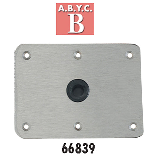 PIN BASE SS 6"X8" NYL/BSH