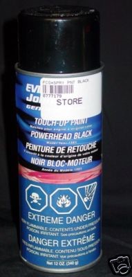 SPRAY PAINT BLACK GLOSS