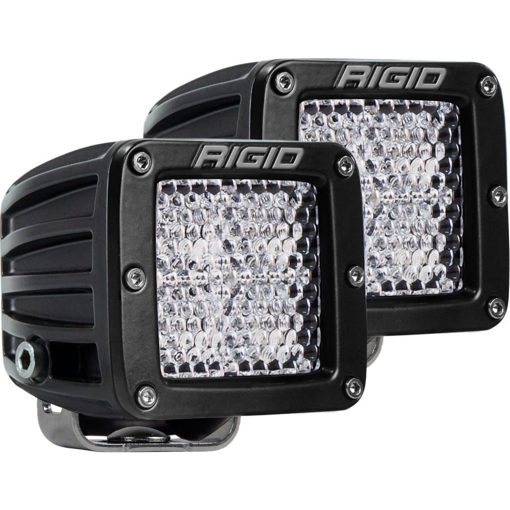 SPREADER LT 3X3 4LED BLK FLOOD DFS PR