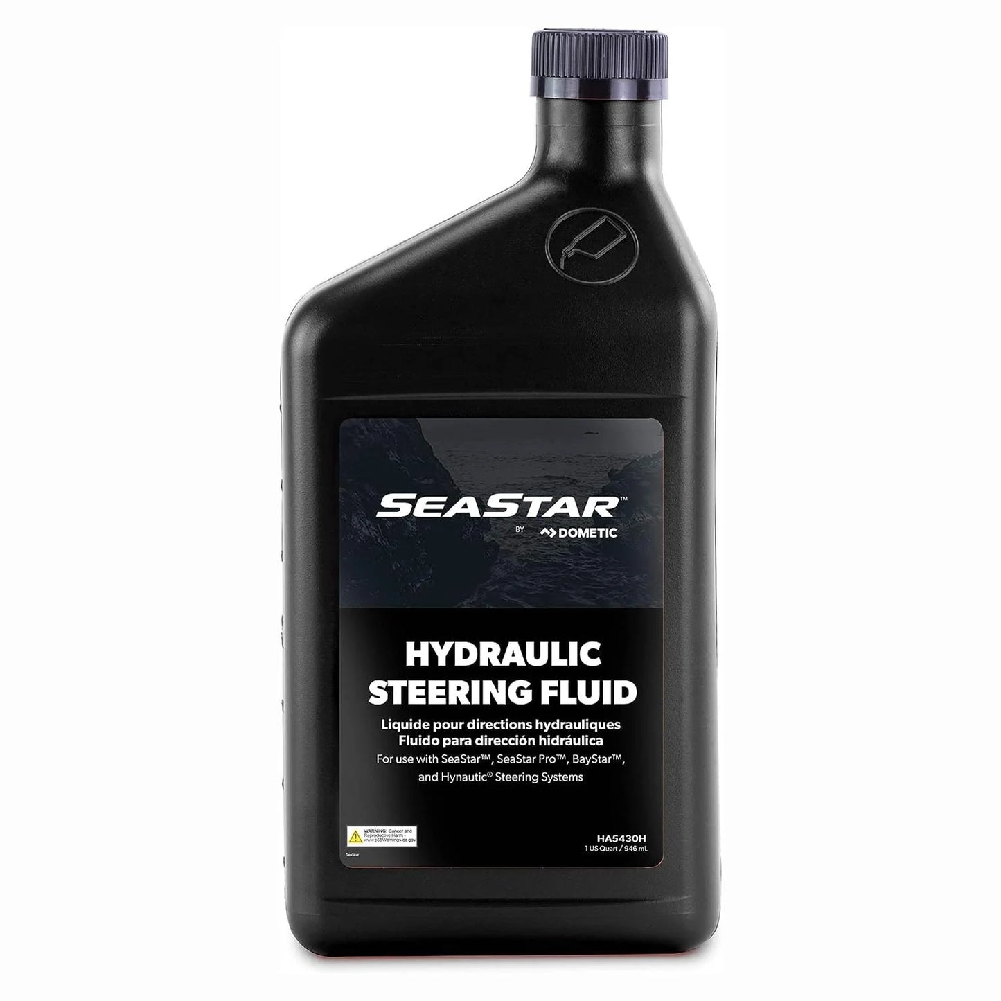SeaStar HA5430 Hydraulic Steering Fluid – Marine Steering System Fluid (Quart)