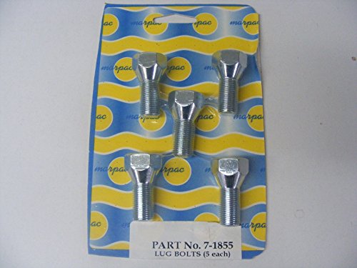 LUG BOLTS 1/2" 5 PACK