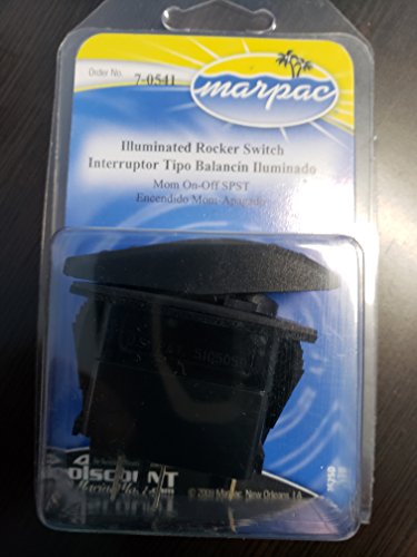 CONTURA SWITCH 20AMP ILUM SPST MOM-OFF