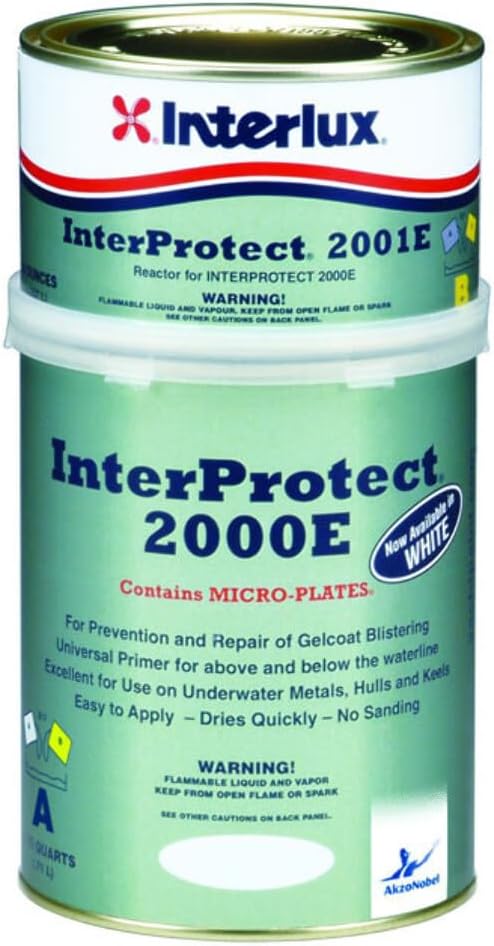 Interlux InterProtect 2000E Epoxy Primer Gray Quart Kit Y2000EKIT/QT