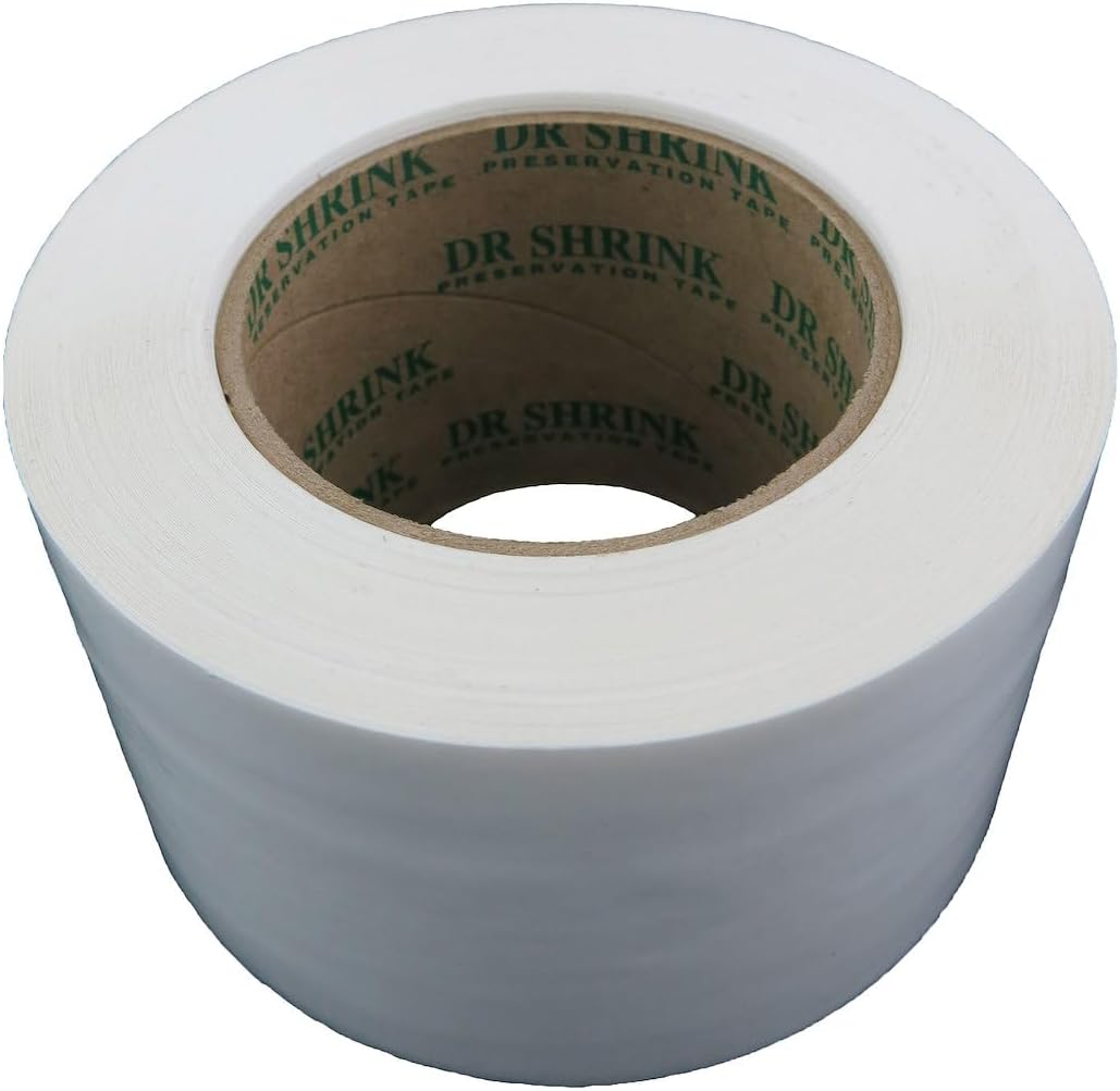 Dr. Shrink DS-713W 3 in. x 108 ft. White Preservation Tape