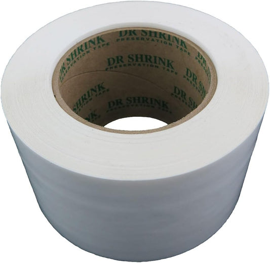Dr. Shrink DS-713W 3 in. x 108 ft. White Preservation Tape