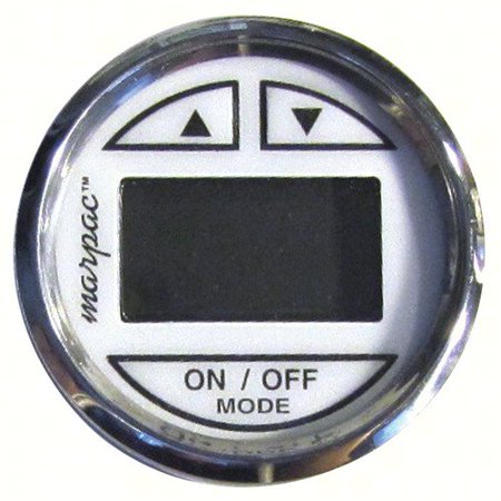 DEPTH SOUNDER SS/WHT  TRANSDUCER-TRANSOM