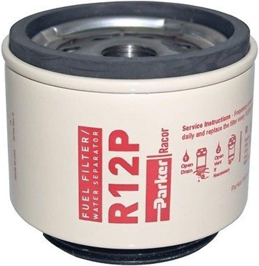 Racor R12P 30 Micron Spin-On Fuel Filter Water Separator Element