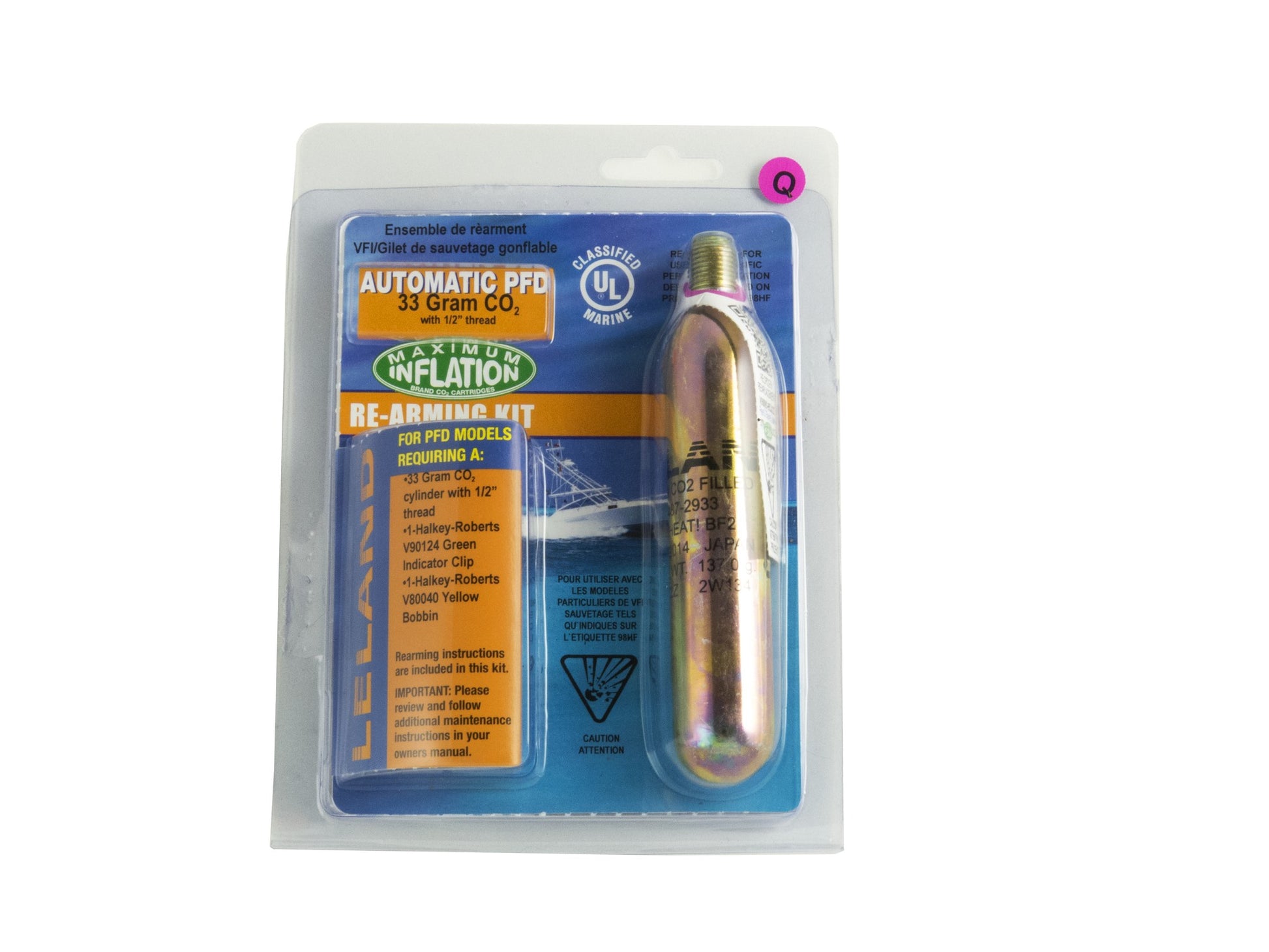 INFLT RE-ARM KIT 33G AUT