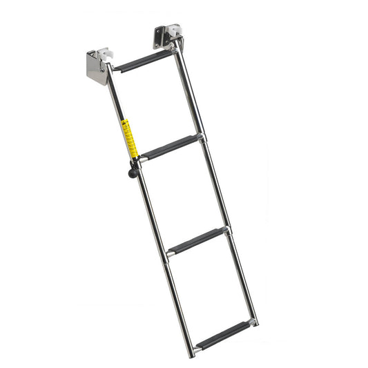 TRANSOM LADDER TELESCOPING 4 STEP