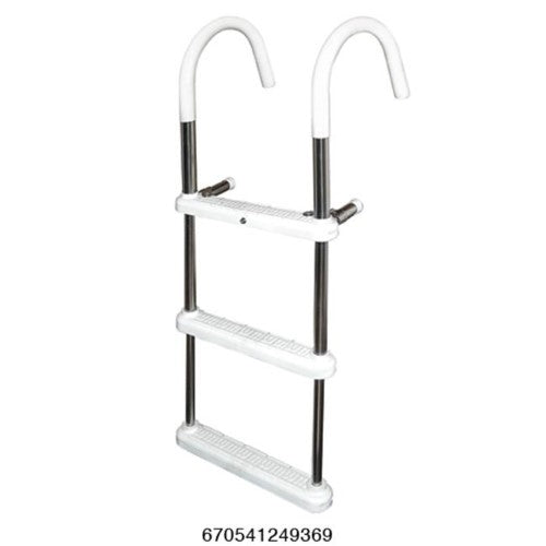 GUNWALE LADDER 7" HOOK  3 STEP