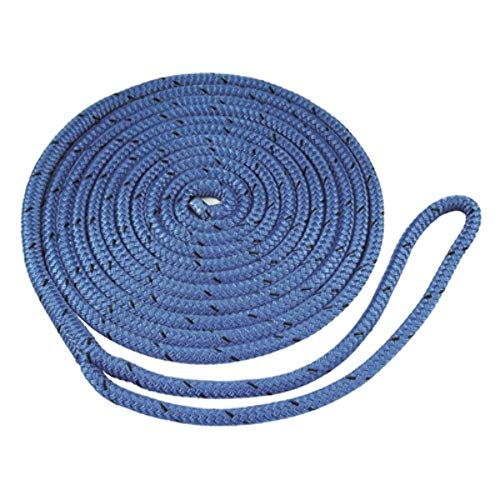 DOCK LINE MFP DBL/BRD 3/8"X15' BLUE