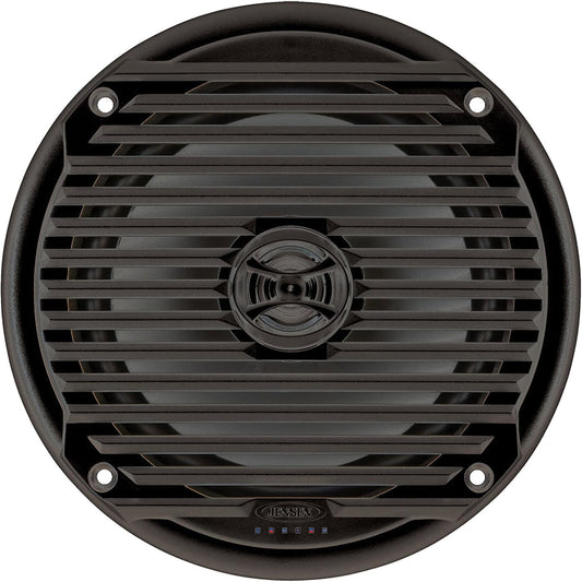 Jensen MS6007BR 6.5" Waterproof Marine Coaxial Speakers – Pair (Black)
