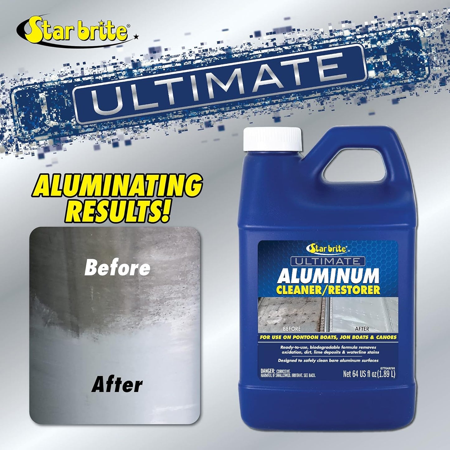 STAR BRITE 87764 Ultimate Aluminum Cleaner & Restorer