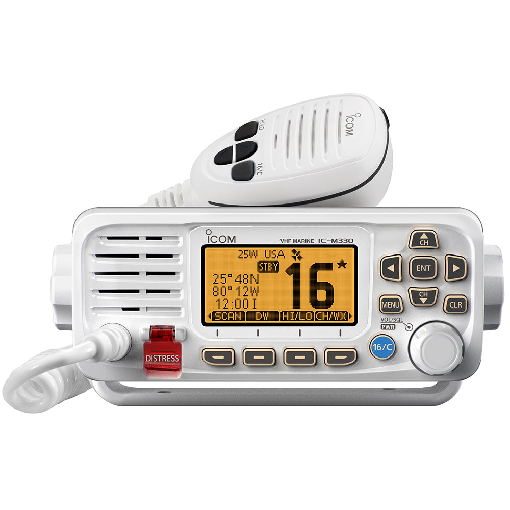 VHF RADIO  FX WHT GPS WHITE M330G