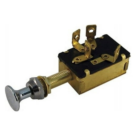 PUSH/PULL SWITCH DPDT ON/OFF/ON 4TERM