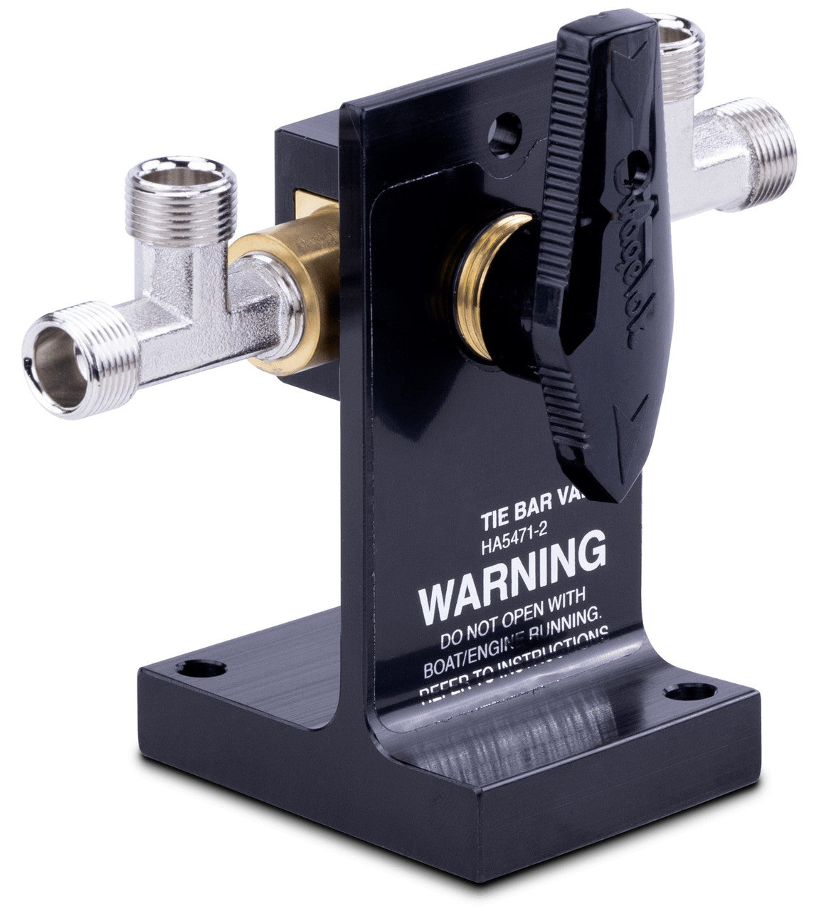 SeaStar HA5471-2 Tie Bar Valve Kit – Hydraulic Steering Valve for Dual Outboards