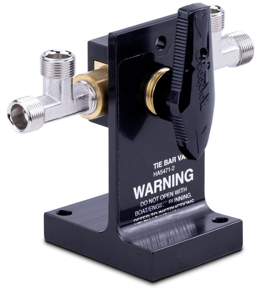 SeaStar HA5471-2 Tie Bar Valve Kit – Hydraulic Steering Valve for Dual Outboards