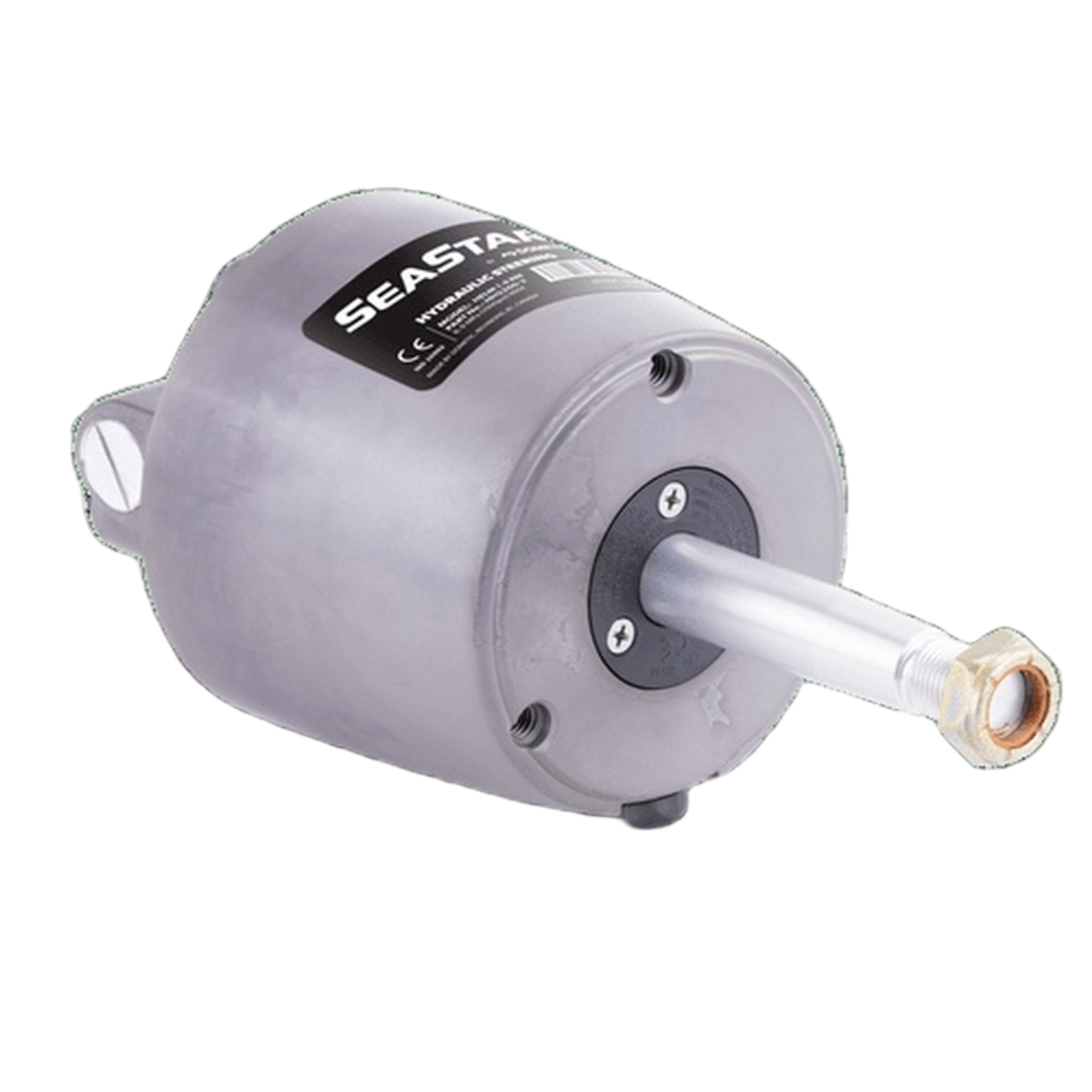 SeaStar Solutions Rear Mount Steering Helm HH5261-4 | 1.7 Cu. In. Hydraulic Steering Helm