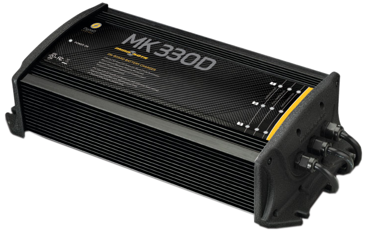 Minn Kota 1823305 MK-330D On-Board Battery Charger – 3 Bank x 10 Amp Marine Charger