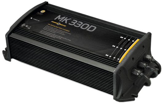 Minn Kota 1823305 MK-330D On-Board Battery Charger – 3 Bank x 10 Amp Marine Charger