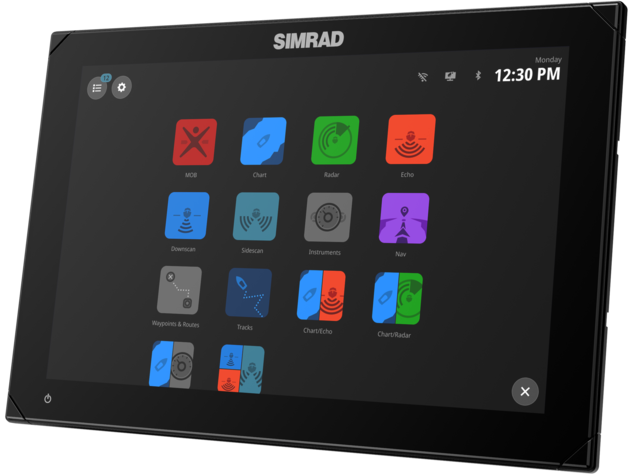 Simrad NSX 3012 Chartplotter & Fishfinder – 12" Multifunction Display (000-15222-001)